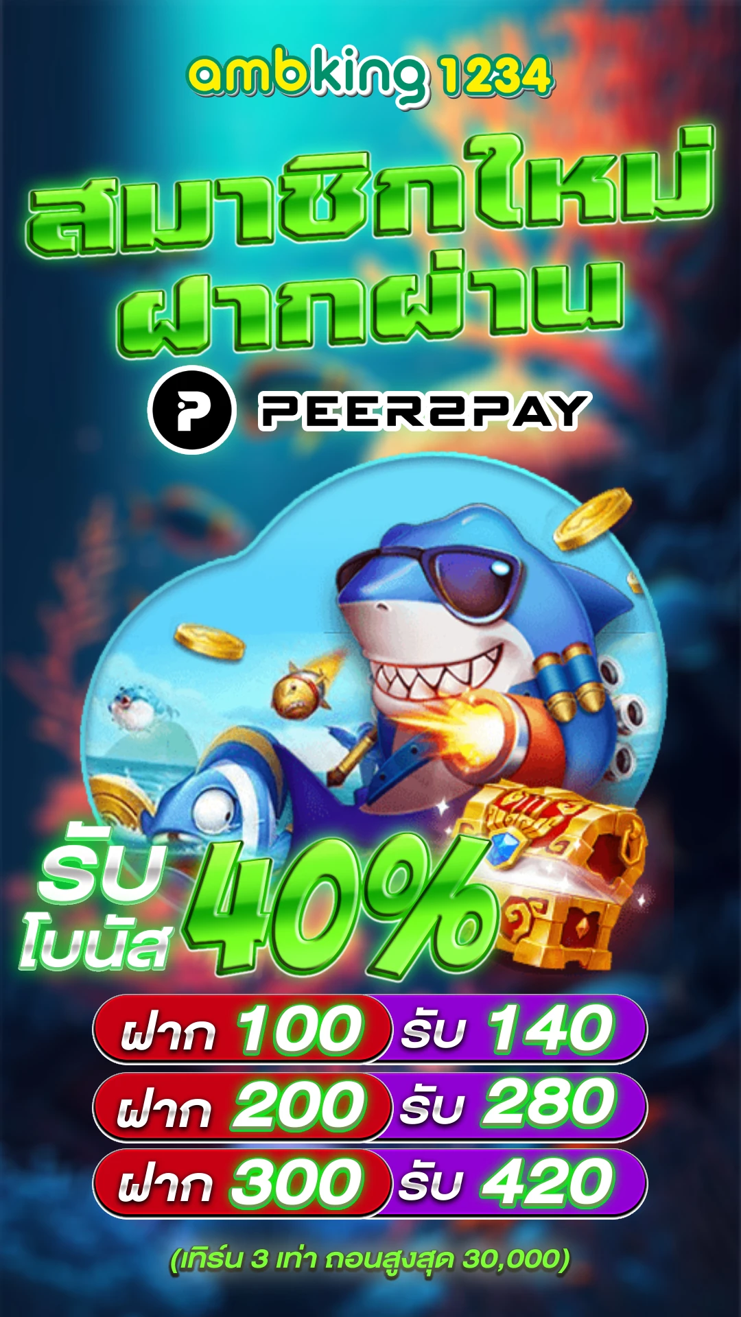 สล็อตผ่านทรูวอลเล็ต - แบนเนอร์โปรโมชั่น