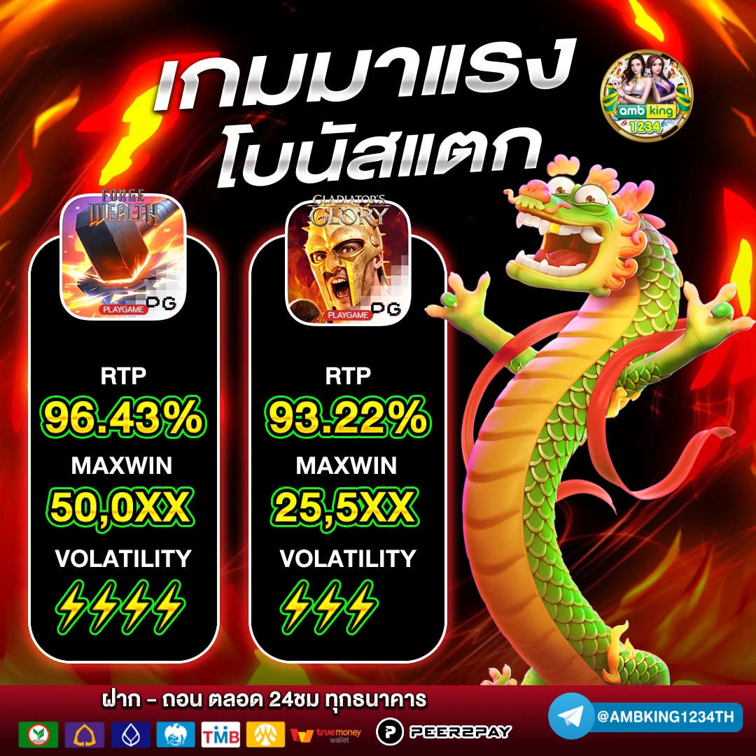 คาสิโนออนไลน์ได้เงินจริง ไม่ต้องฝาก - แบนเนอร์โปรโมชั่น